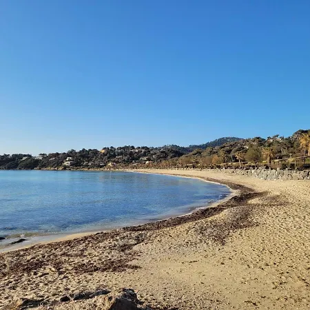 Appartement Paisible Avec Vue Panoramique Mer Et Acces Direct Plage Bormes-les-Mimosas Exterior foto